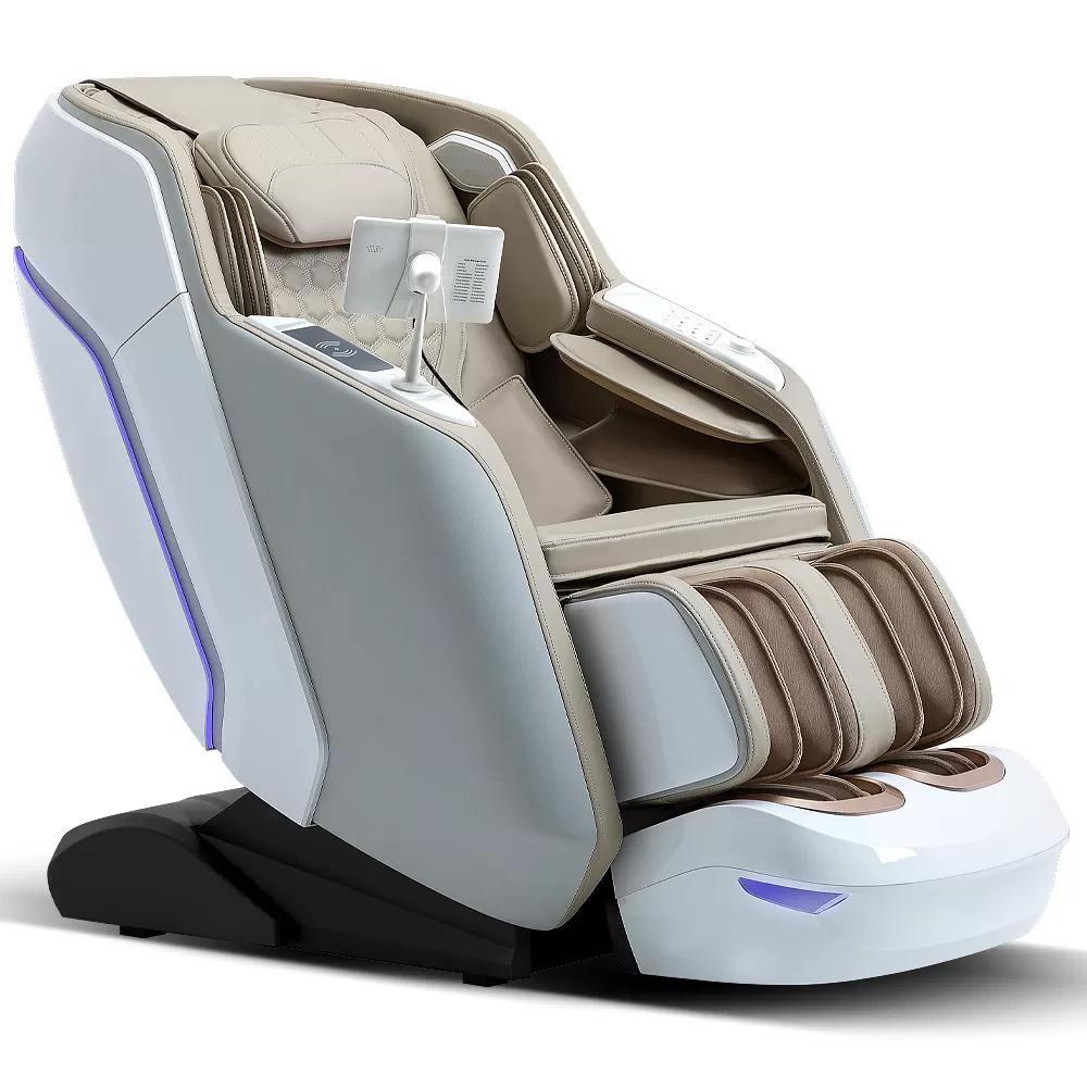 Luxury TFT Large Screen ABS Shell Full Body Zero Gravity Massage Chair thumbnail 2